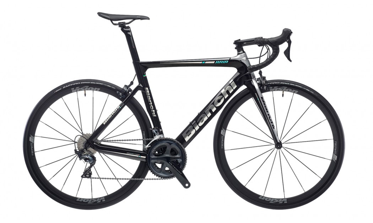 Фотография Велосипед Bianchi Aria Aero Ultegra 28" (2020) 2020 black